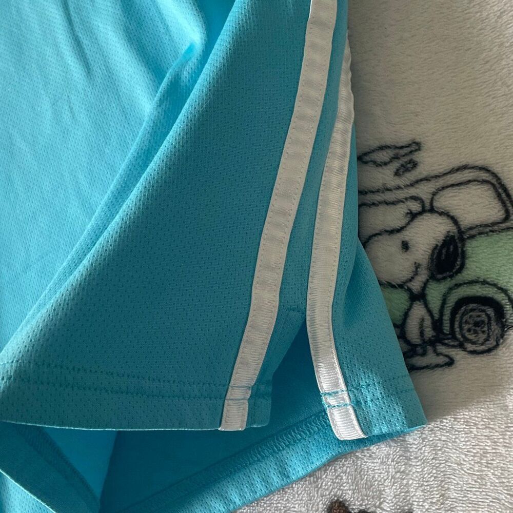 Athletic works light sky blue sports short capri workout yoga pants size XL16-18 - Picture 8 of 9